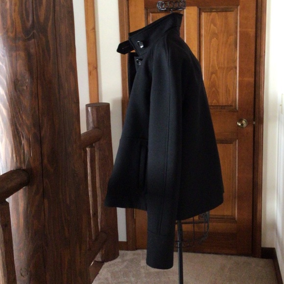 Banana Republic Jackets & Blazers - Banana Republic Black Wool Coat, Size Medium, EUC